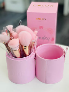 24PCS MONDAY BRUSH SET Soft pink